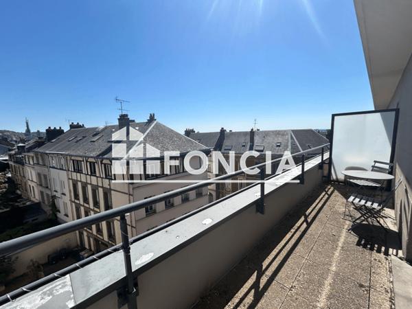 Location Studio meublé 24.25 m² - RUE HENRY BARBET Rouen 76000