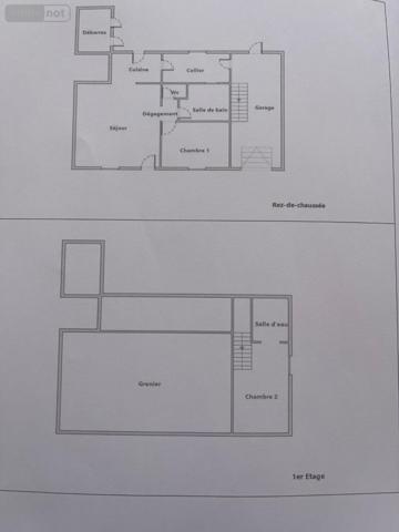 Maison à vendre à Montreuil-le-Henri dans la Sarthe (72150), ref : 13816/1200   
BOURG