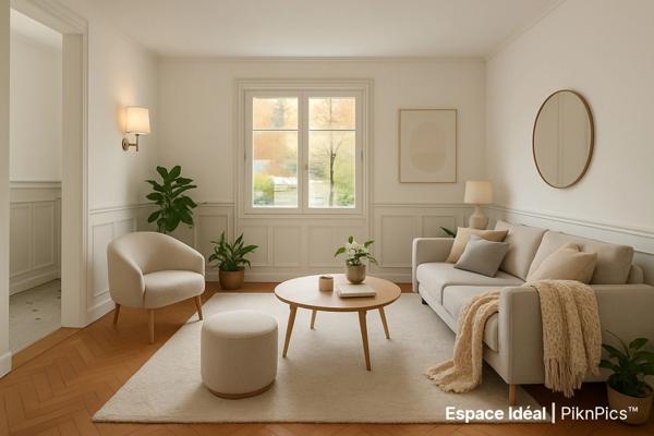 Maison de ville – Ancienne maison de maître en brique et silex – Rouen 249 000 € – 107 m² – 4 chambres – Jardin