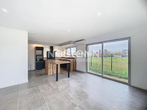 A vendre Maison neuve de plain pied de 110M2 à SARAMON, sur terrain clos avec portail électrique lot 14