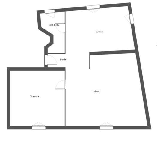 Appartement 2 pièces 41 m2