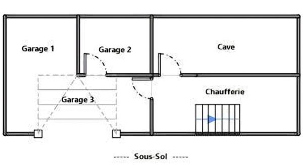Maison Individuelle - 3 chambres - Jardin - Terrasse - Garage