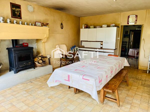 MAISON À RÉNOVER 3 CH TRÈS BEAU POTENTIEL DÉPENDANCES