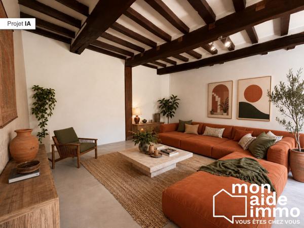 Jolie maison en pierre avec garage de 58m² et 3 chambres