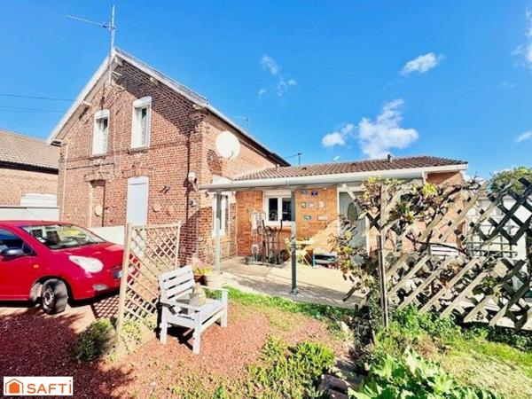 Maison Semi Individuelle à Bruay Sur L'Escaut avec Jardin