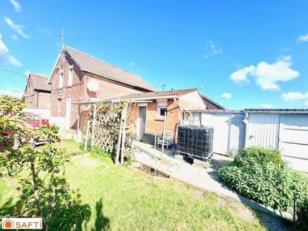 Maison Semi Individuelle à Bruay Sur L'Escaut avec Jardin