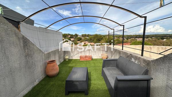 13830 - ROQUEFORT LA BEDOULE Duplex T2 de 71 m2 avec 2 terrasses