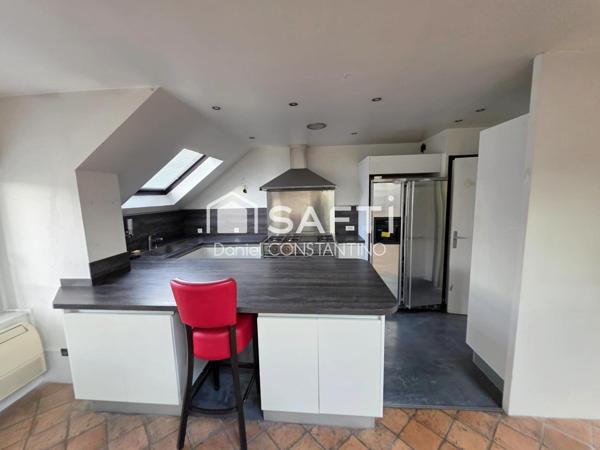 Hyper Centre, 125 m² au Sol avec séjour de 57m²