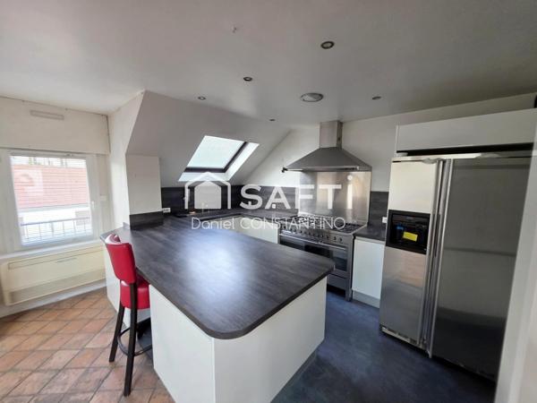 Hyper Centre, 125 m² au Sol avec séjour de 57m²