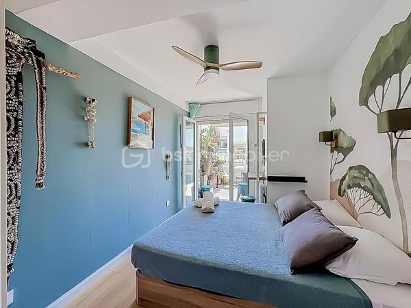 Venez découvrir ce magnifique T2 de 48 m², situé au deuxième étage avec ascenseur, sur la rive gauche de Palavas-les-Flots.

Il se compose d’une entrée, d’un séjour lumineux avec cuisine ouverte entièrement aménagée et équipée donnant sur une superbe terrasse de 20 m² plein sud avec vue imprenable sur le canal, une chambre avec placard, une salle d'eau, une buanderie et un WC indépendant.
L’appartement dispose d’une climatisation réversible. 

Idéalement situé, à proximité de la plage et des commerces, cet appartement constitue un bien parfait pour la location saisonnière ou comme pied-à-terre d'exception.

L'appartement a été entièrement rénové en 2026 et vendu meublé.

Une vidéo du bien est disponible sur demande.