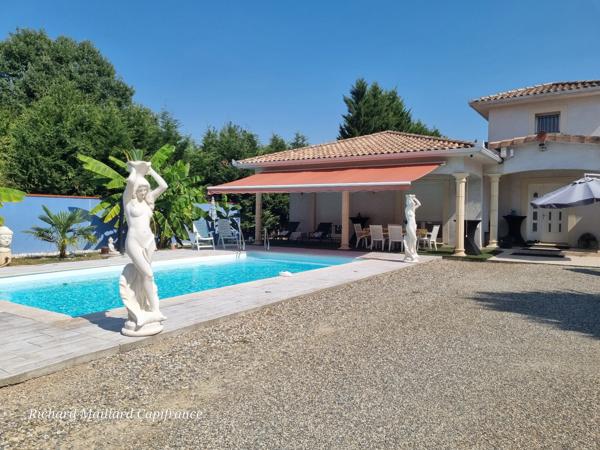 Maison + gîte à vendre  SAINT PORQUIER (82)