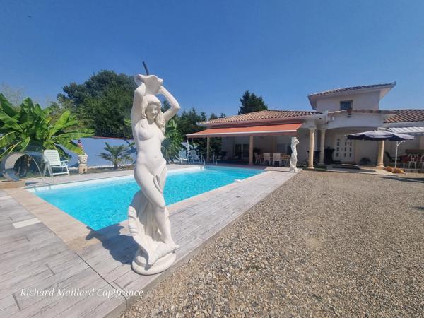 Maison + gîte à vendre  SAINT PORQUIER (82)