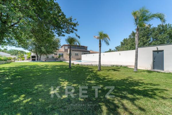 Propriété d'exception composée de deux villas indépendantes avec piscines sur parc paysagé de 4 500