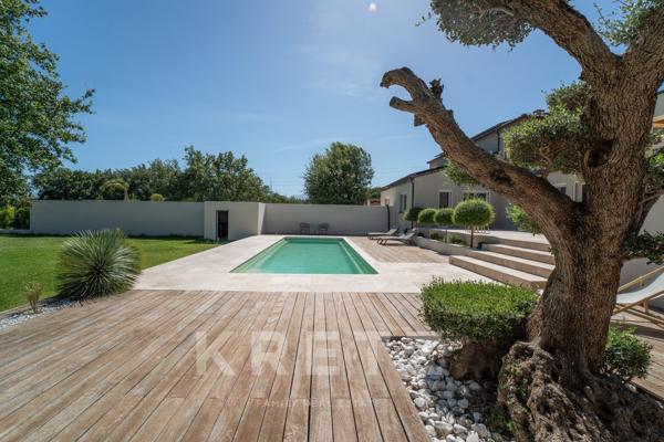 Propriété d'exception composée de deux villas indépendantes avec piscines sur parc paysagé de 4 500