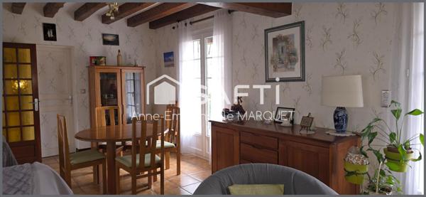 Maison sur sous-sol total au calme