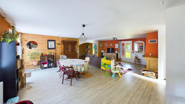 Maison 5 chambres, garage, vie en plain pied