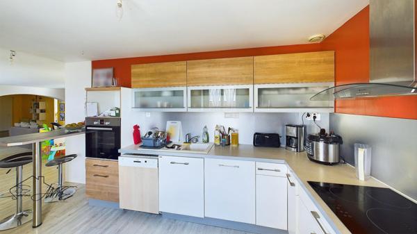 Maison 5 chambres, garage, vie en plain pied