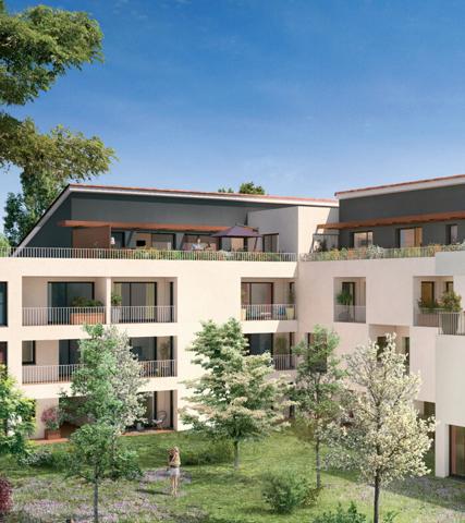 Appartement T4 d'environ 112 m² avec terrasse de 63 m² exposé sud