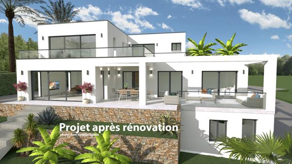 Projet de rénovation vue mer