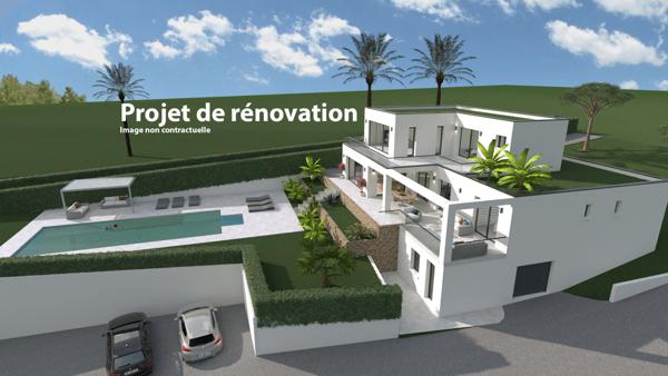 Projet de rénovation vue mer