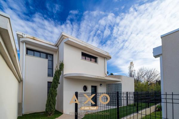 SALON-DE-PROVENCE  MAISON ART DÉCO T4  GARAGE  GRANDES OUVERTURES  JARDIN  LOTISSEMENT SÉCURISÉ