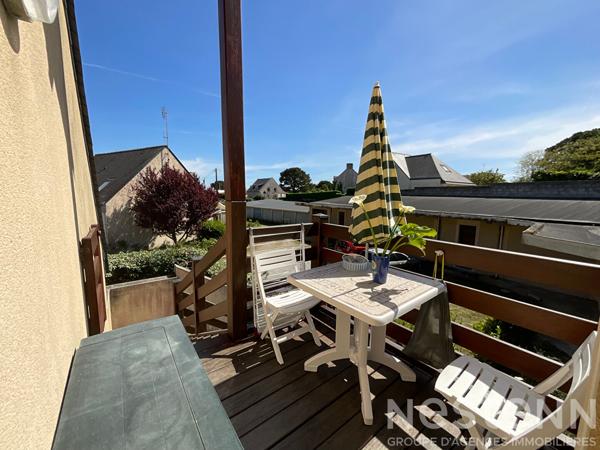 SAINT-PIERRE-QUIBERON - Duplex avec jardin, terrasse, stationnement et cellier