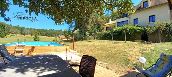 Magnifique maison d'architecte de 178 m² implantée sur un terrain de 5800 m²