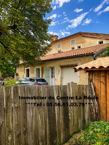 Lerm et Musset - Logement T4 de 125 M2 avec garage et petit jardin