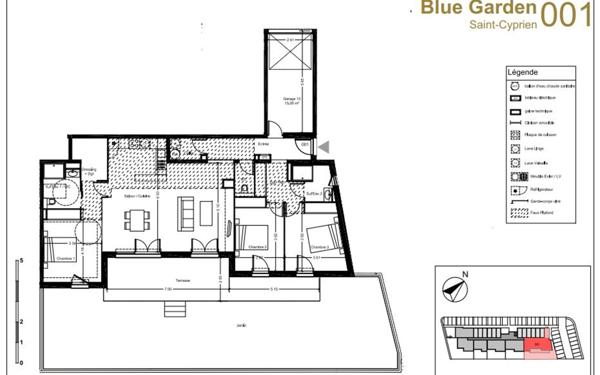 Appartement à vendre    3 pièces • 113,60 m2 Saint-Cyprien