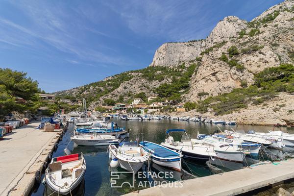 Cabanon de pêcheur rénové au coeur des Calanques – Morgiou