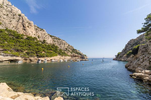 Cabanon de pêcheur rénové au coeur des Calanques – Morgiou