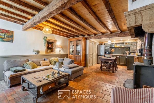 Maison en pierres avec dépendance et vue exceptionnelle