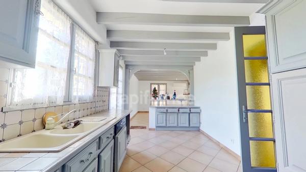 Maison 4 chambres, garage, dépendances à MARMANDE (47)