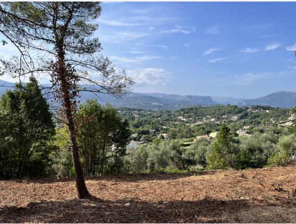 Mouans Sartoux Castellaras terrain 1 638 m² libre constructeur 598 000 €