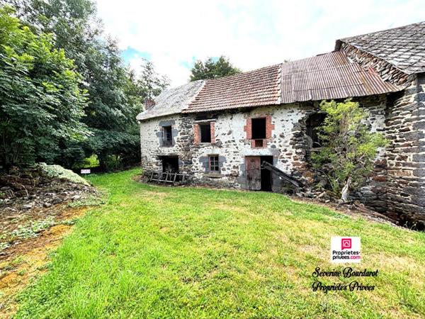 Ancien moulin à vendre à rénover entre Gelles et Mazaye de plus de 85m²