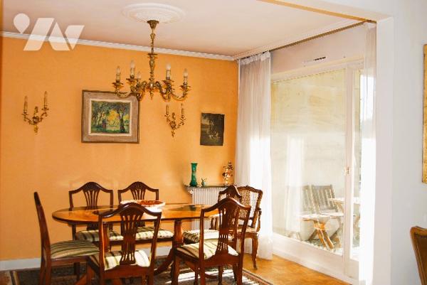 GARCHES  - Vaste appt T5, 116 m2, 200 m de la gare, balcon sud, cave, parking, proximité commerces