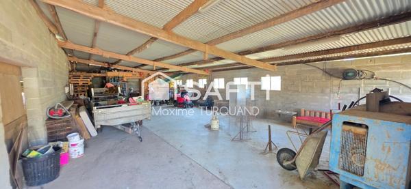 Maison 208m², 4 chambres, 1900m² de terrain + dépendances XL.