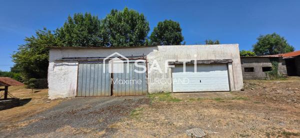 Maison 208m², 4 chambres, 1900m² de terrain + dépendances XL.