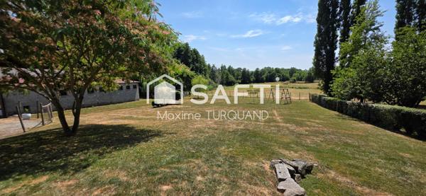 Maison 208m², 4 chambres, 1900m² de terrain + dépendances XL.