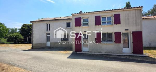 Maison 208m², 4 chambres, 1900m² de terrain + dépendances XL.