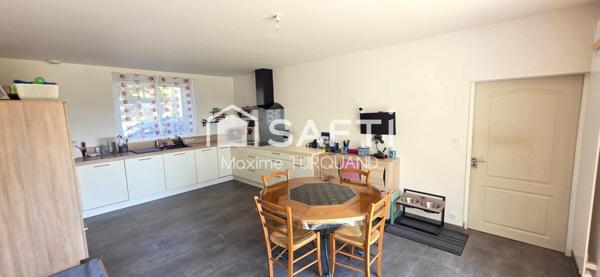 Maison 208m², 4 chambres, 1900m² de terrain + dépendances XL.