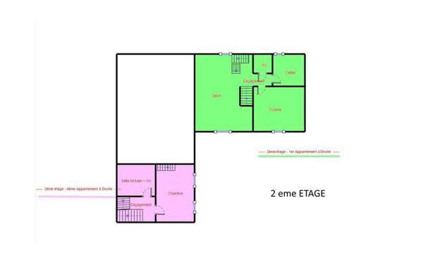 Immeuble de 205 m²
