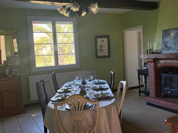 PLAISANCE(32) du Gers: AUTHENTIQUE LONGERE XVIIIs de 240m2, 4chambres, sur jardin paysagé clos de 2.500m2 et piscine hors sol, possibilité de chambres d hotes et/ou petit gîte ou accueil d'un parent,