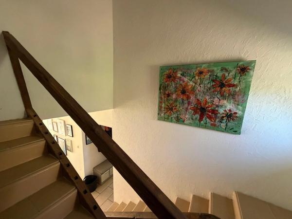 PLAISANCE(32) du Gers: AUTHENTIQUE LONGERE XVIIIs de 240m2, 4chambres, sur jardin paysagé clos de 2.500m2 et piscine hors sol, possibilité de chambres d hotes et/ou petit gîte ou accueil d'un parent,