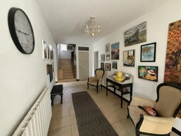 PLAISANCE(32) du Gers: AUTHENTIQUE LONGERE XVIIIs de 240m2, 4chambres, sur jardin paysagé clos de 2.500m2 et piscine hors sol, possibilité de chambres d hotes et/ou petit gîte ou accueil d'un parent,