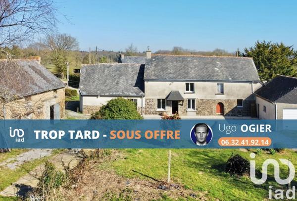Maison traditionnelle 3 pièces de 93 m² à Merdrignac (22230)