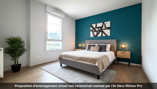 Appartement 3 pièces – 56 m² environ à Nantes (ref : 1545B)