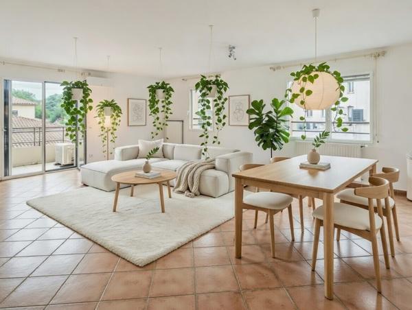 Appartement Montbrison T3 climatisé de 86 m² environ - 2 chambres - terrasse - garage/box