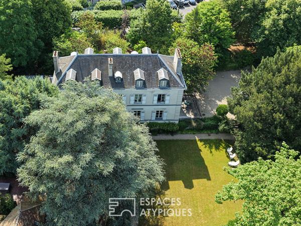 Maison de maître avec jardin d’exception en centre-ville