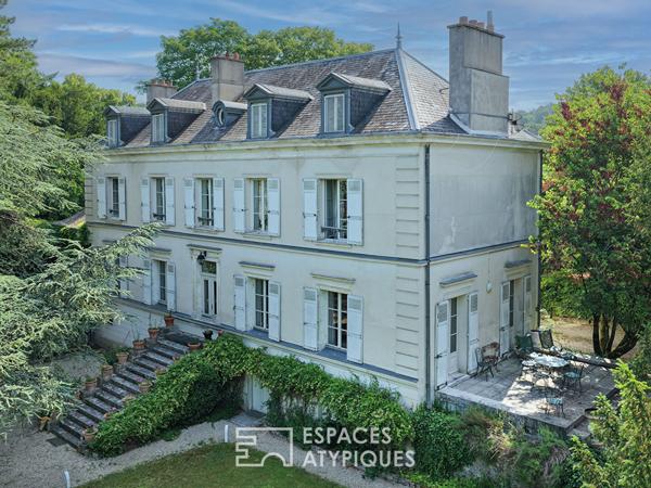 Maison de maître avec jardin d’exception en centre-ville